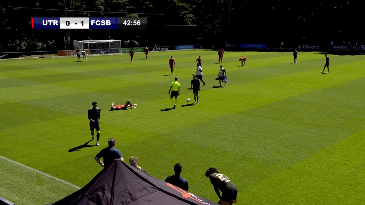 Ionuț Cercel s-a accidentat în FCSB - Utrecht