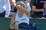 A amenințat că nu mai joacă la Wimbledon până dau afară un spectator: „E nebun, poate are un cuțit la el!”