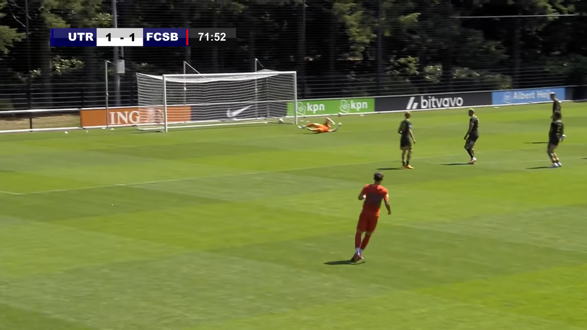 A sosit Politic! Dennis, primul gol la FCSB