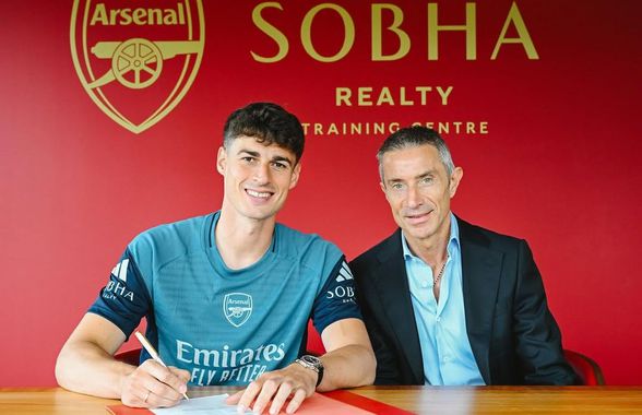 Kepa Arrizabalaga a fost prezentat oficial la Arsenal: „Sunt foarte fericit să fiu aici”