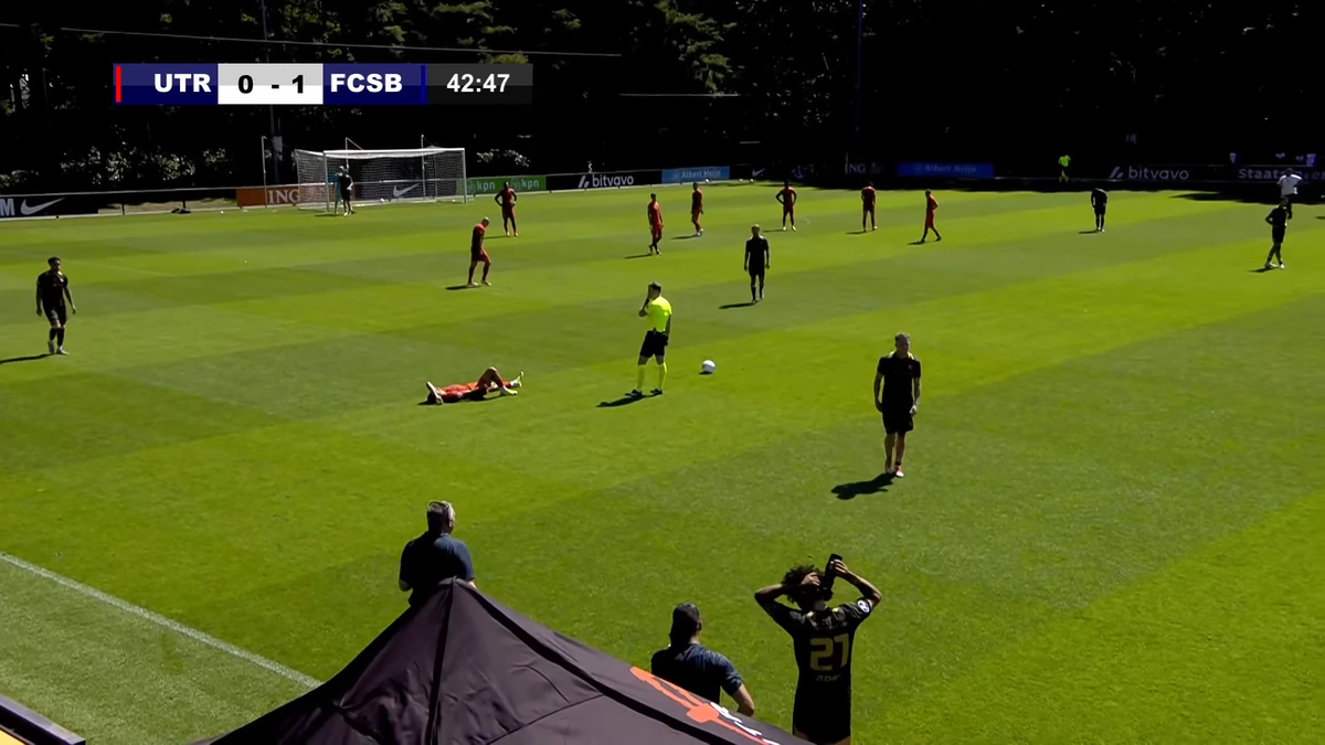 Ionuț Cercel s-a accidentat în FCSB - Utrecht