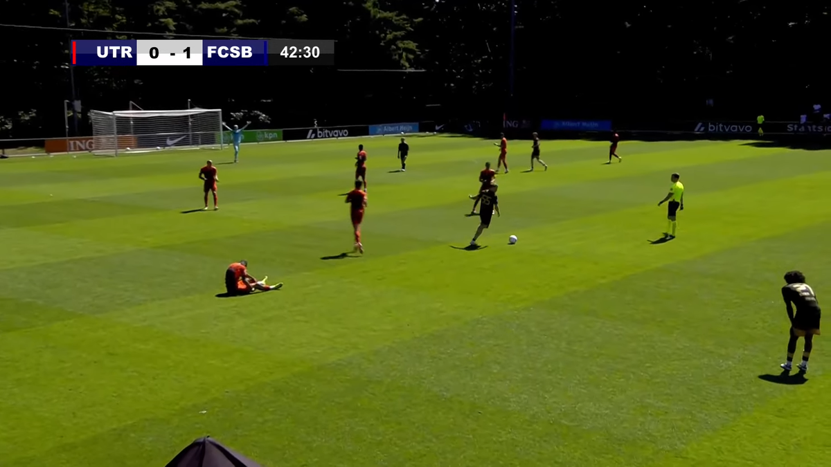 Ionuț Cercel s-a accidentat în FCSB - Utrecht