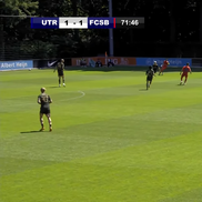 Golul marcat de Dennis Politic în FCSB - Utrecht