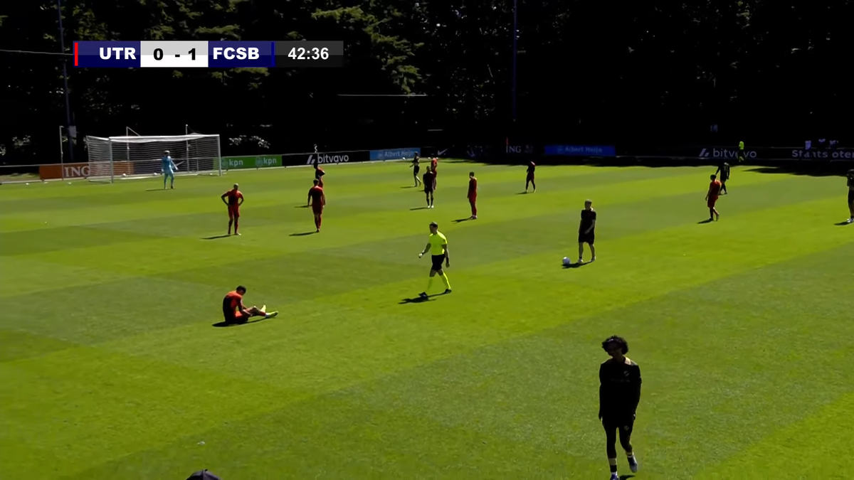 Ionuț Cercel s-a accidentat în FCSB - Utrecht