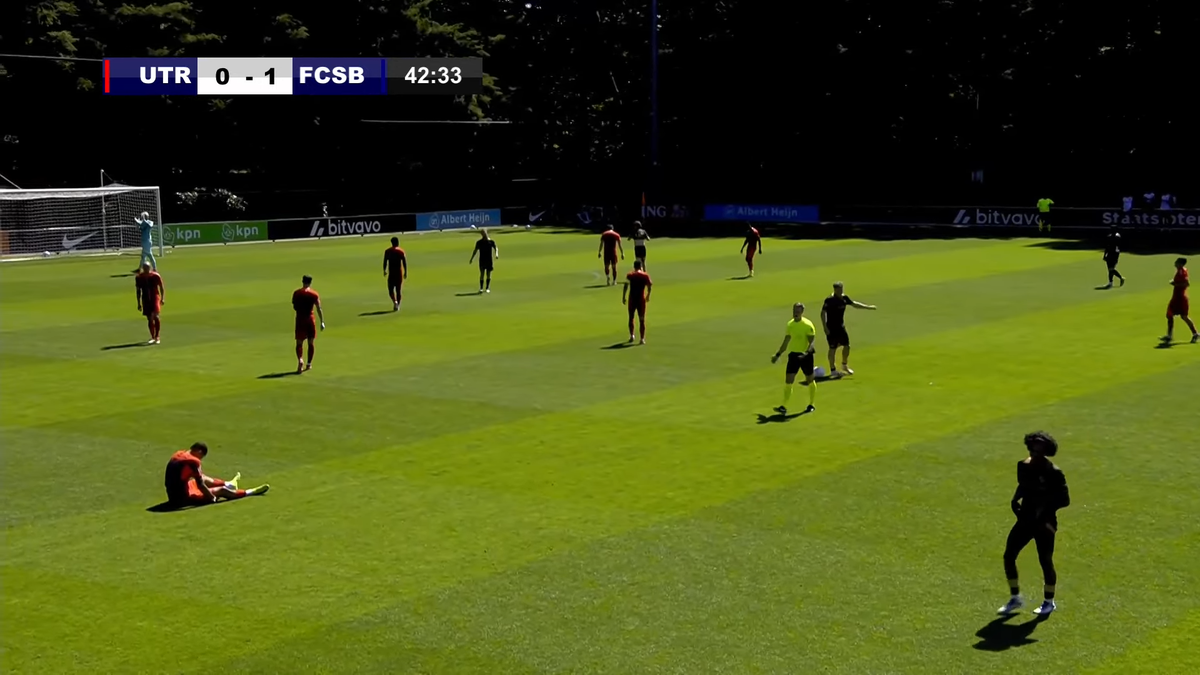 Ionuț Cercel s-a accidentat în FCSB - Utrecht