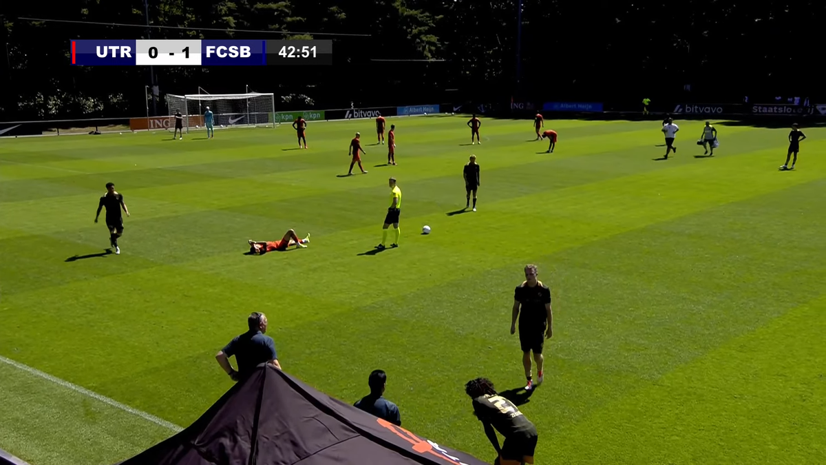 Ionuț Cercel s-a accidentat în FCSB - Utrecht