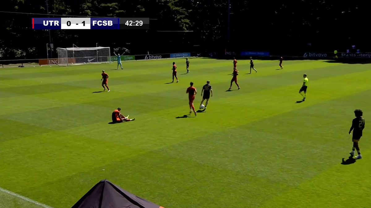 Ionuț Cercel s-a accidentat în FCSB - Utrecht