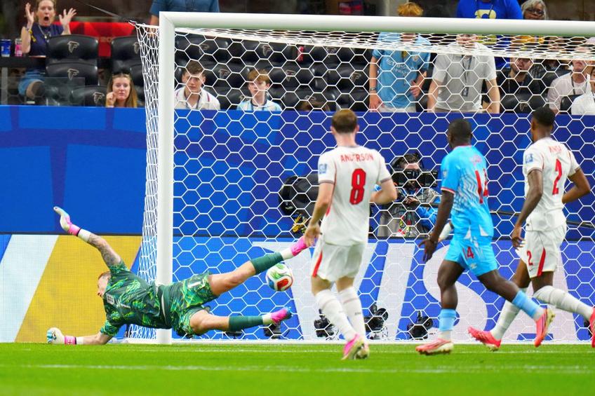 Jordan Pickford a luat un gol ușor în Anglia - RD Congo // FOTO: Imago Images