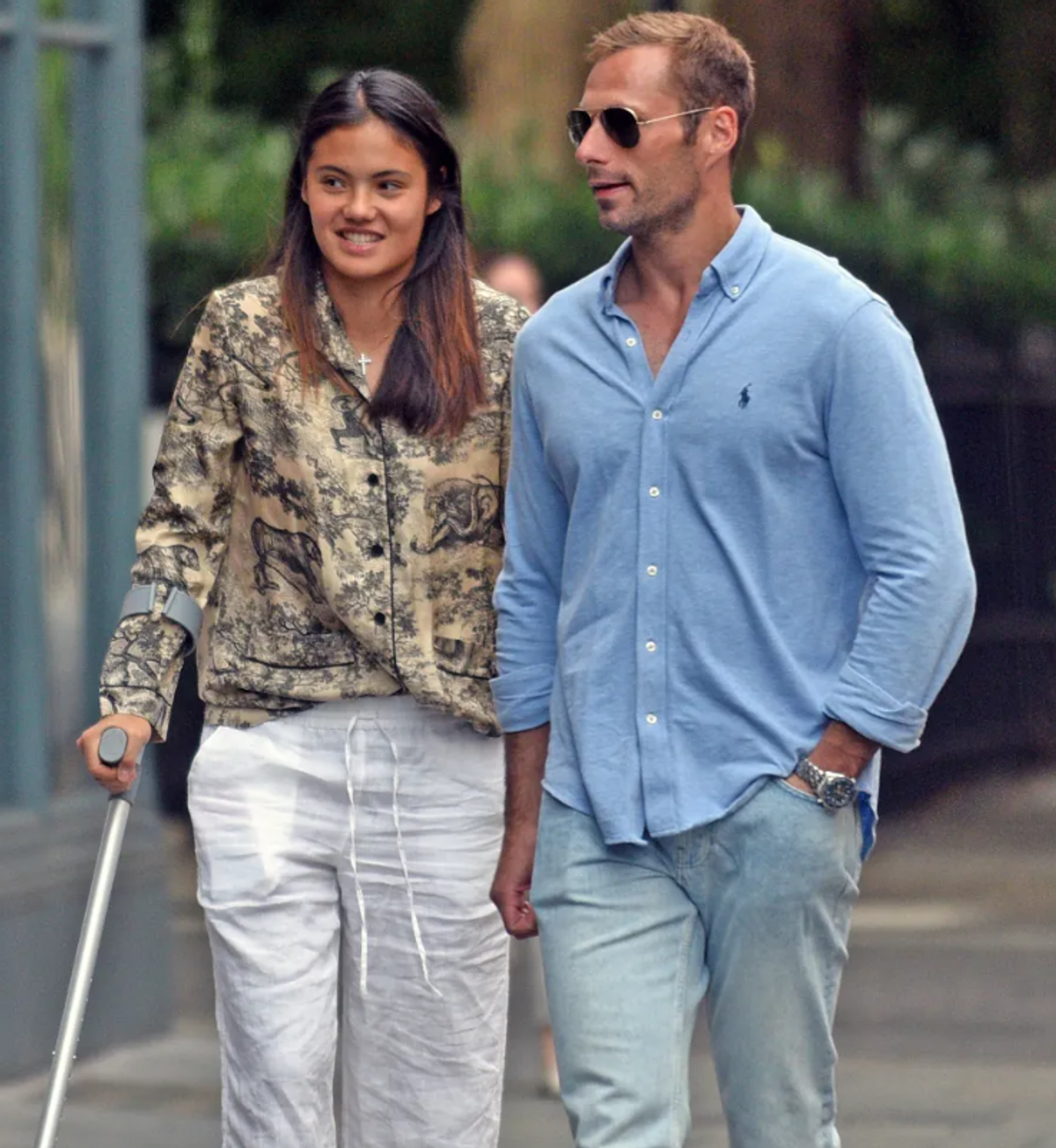 Emma Răducanu cu noul iubit după retragerea de la Wimbledon