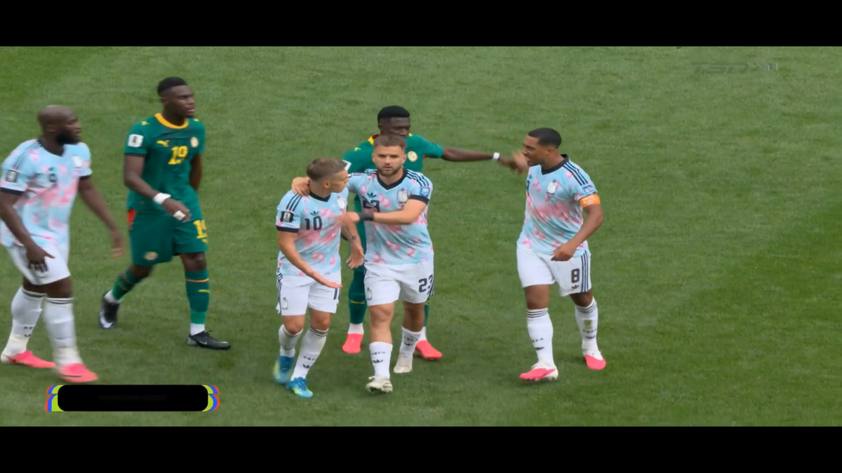 La un pas de bătaie în meciul Belgia - Senegal // foto: X