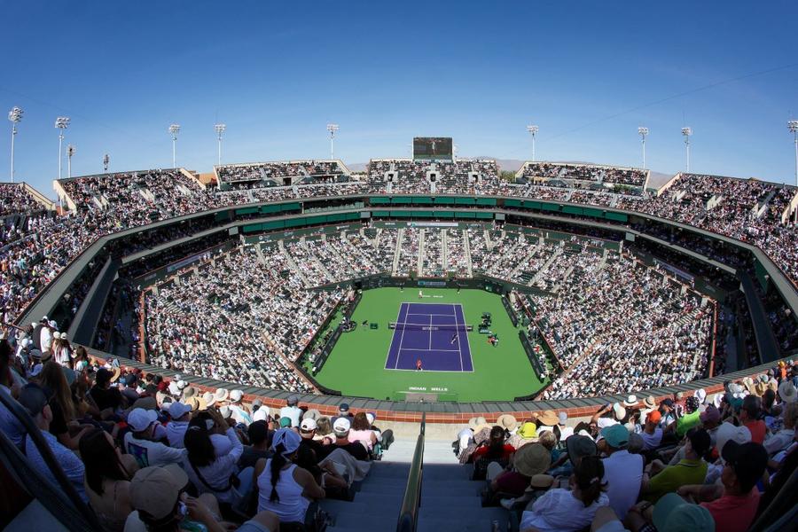 Arena principală de la Indian Wells Tennis Garden Foto: Imago Images WTA Finals se mută din Arabia Saudită! » Noua locație este una celebră în circuitul profesionist