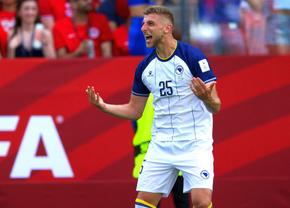 SUA - Bosnia și Herțegovina, în 16-imi la Campionatul Mondial » Au marcat cu un om mai puțin pe teren