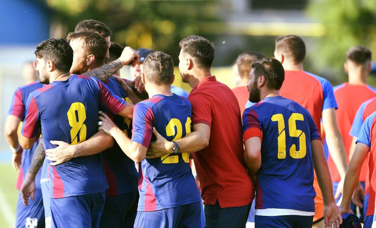 CSA STEAUA – ARGEȘUL MIHĂILEȘTI 8-1 » SHOW făcut de „militari”, care sunt cu un picior în Liga 3!