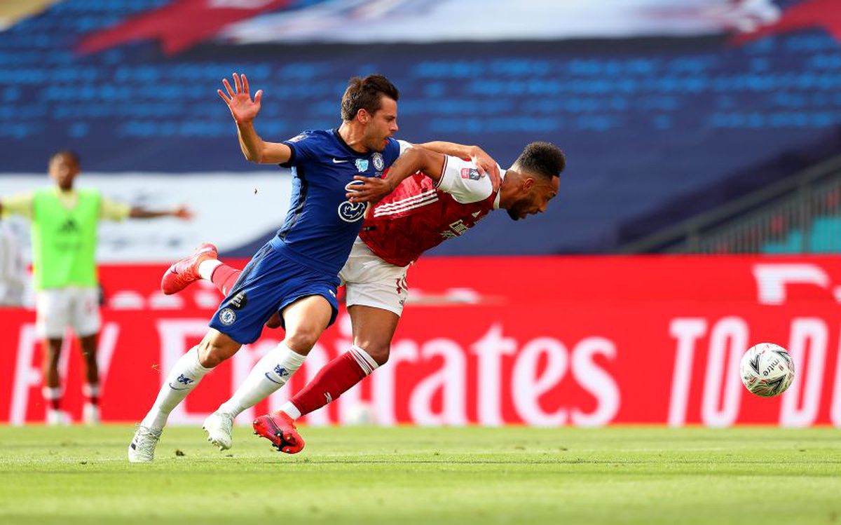 Arsenal Chelsea 2-1, 1 august 2020