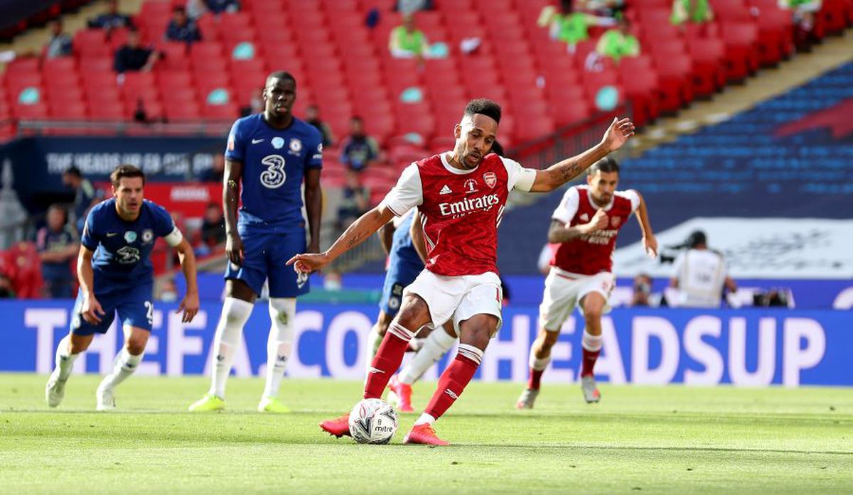 Arsenal Chelsea 2-1, 1 august 2020