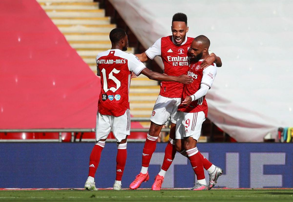 Arsenal Chelsea 2-1, 1 august 2020