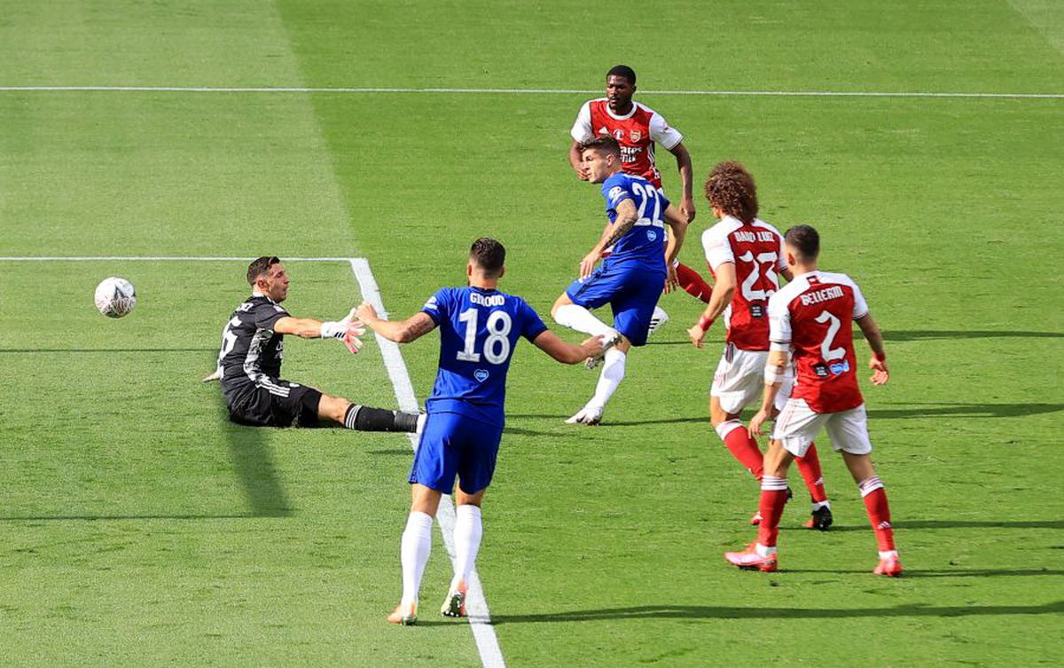 Arsenal Chelsea 2-1, 1 august 2020