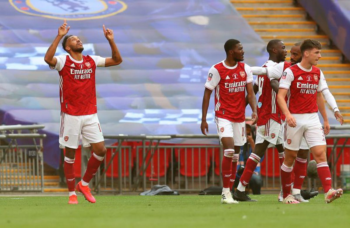 Arsenal Chelsea 2-1, 1 august 2020