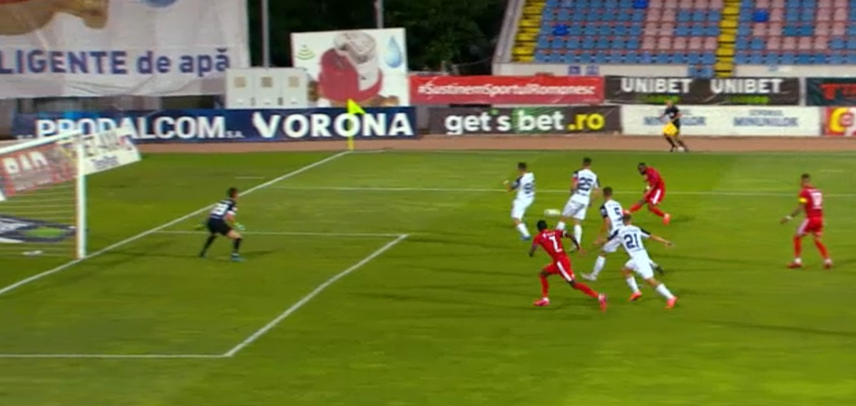 FOTO Debut HORROR pentru portarul lui Gaz Metan! Și-a îngropat echipa cu 3 erori decisive