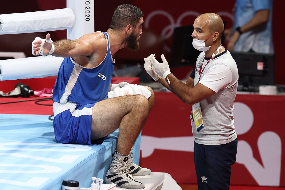 Frazer Clarke - Mourad Aliev - box - Jocurile Olimpice