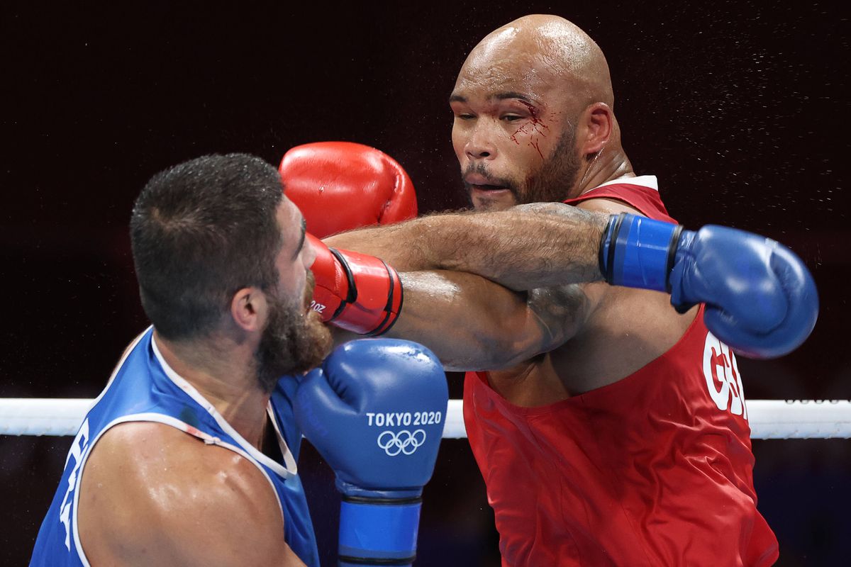 Frazer Clarke - Mourad Aliev - box - Jocurile Olimpice