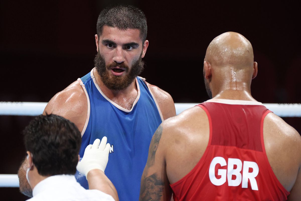 Frazer Clarke - Mourad Aliev - box - Jocurile Olimpice