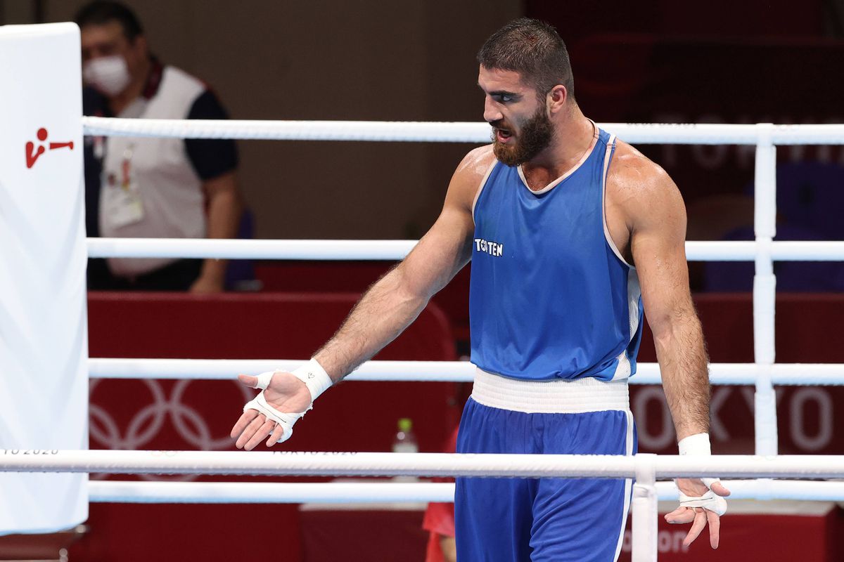 Frazer Clarke - Mourad Aliev - box - Jocurile Olimpice