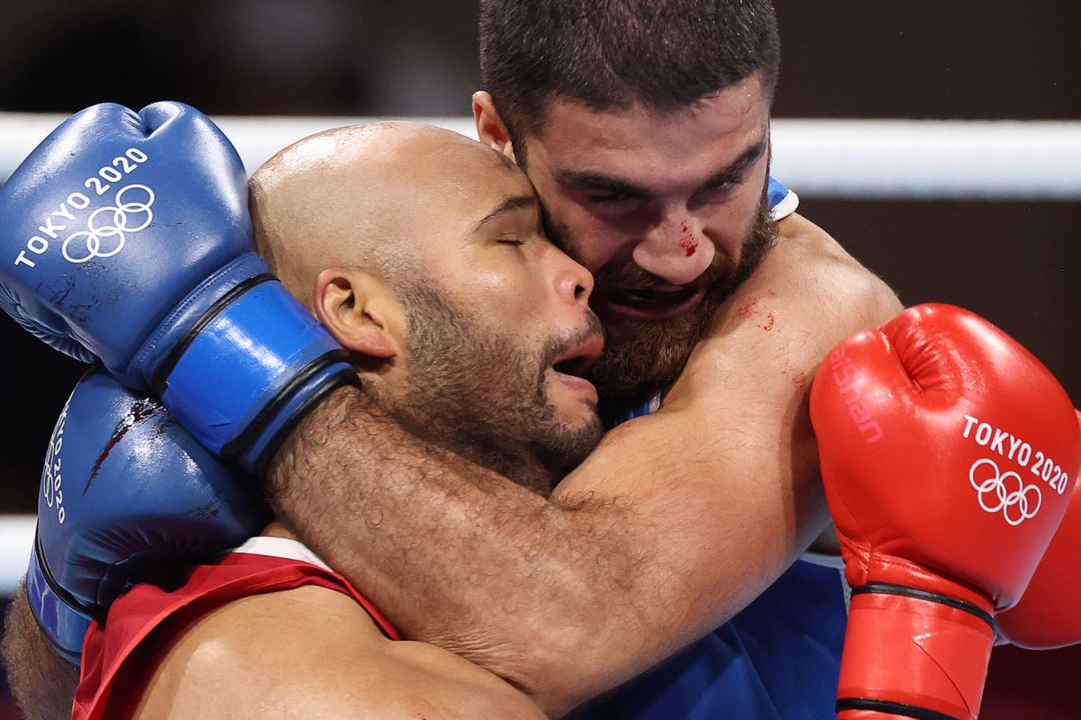 Frazer Clarke - Mourad Aliev - box - Jocurile Olimpice