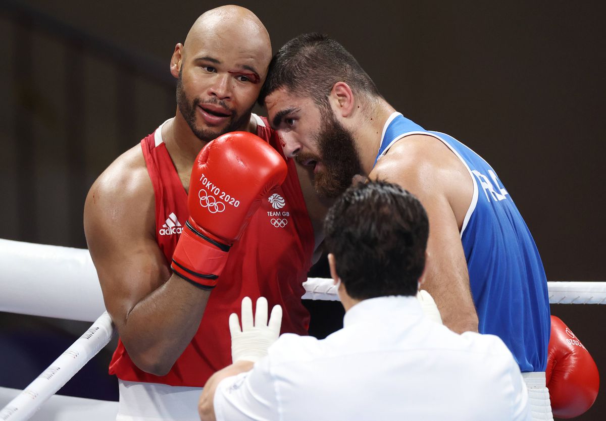 Frazer Clarke - Mourad Aliev - box - Jocurile Olimpice