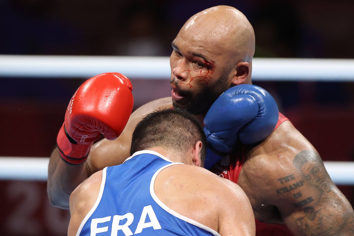 Frazer Clarke - Mourad Aliev - box - Jocurile Olimpice