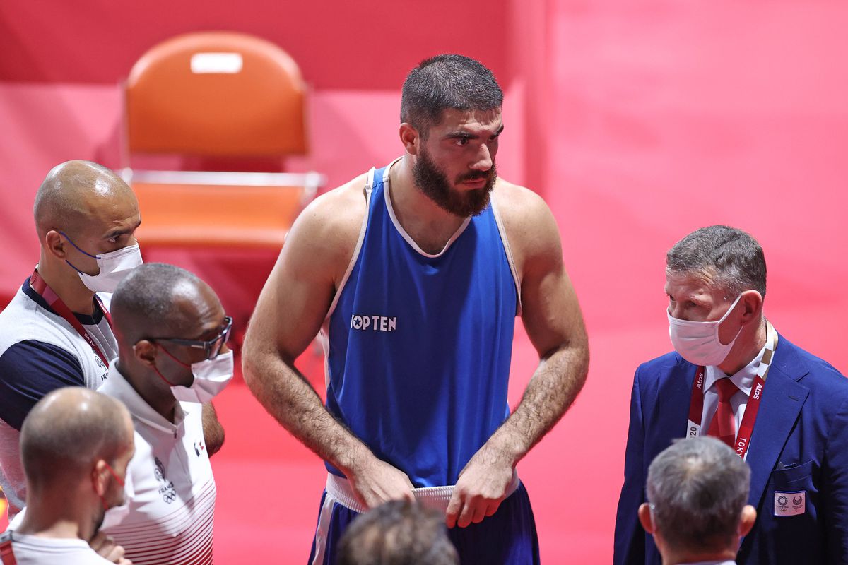 Frazer Clarke - Mourad Aliev - box - Jocurile Olimpice