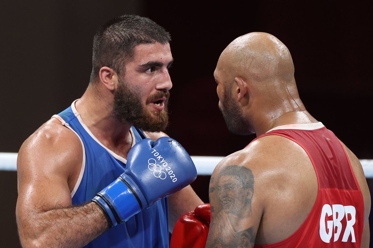 Frazer Clarke - Mourad Aliev - box - Jocurile Olimpice