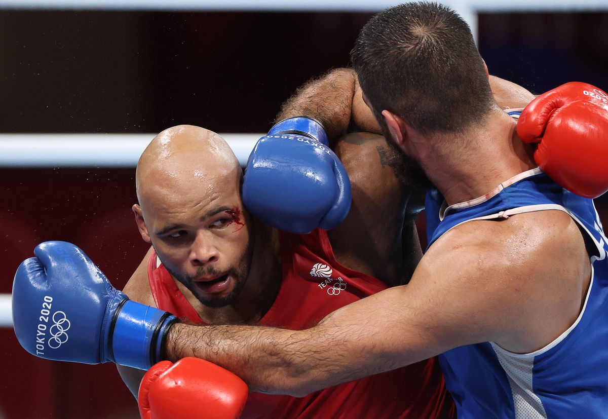 Frazer Clarke - Mourad Aliev - box - Jocurile Olimpice