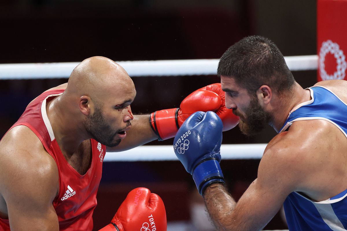 Frazer Clarke - Mourad Aliev - box - Jocurile Olimpice