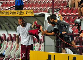 Gest superb făcut de Alibec după primul gol marcat pentru CFR Cluj