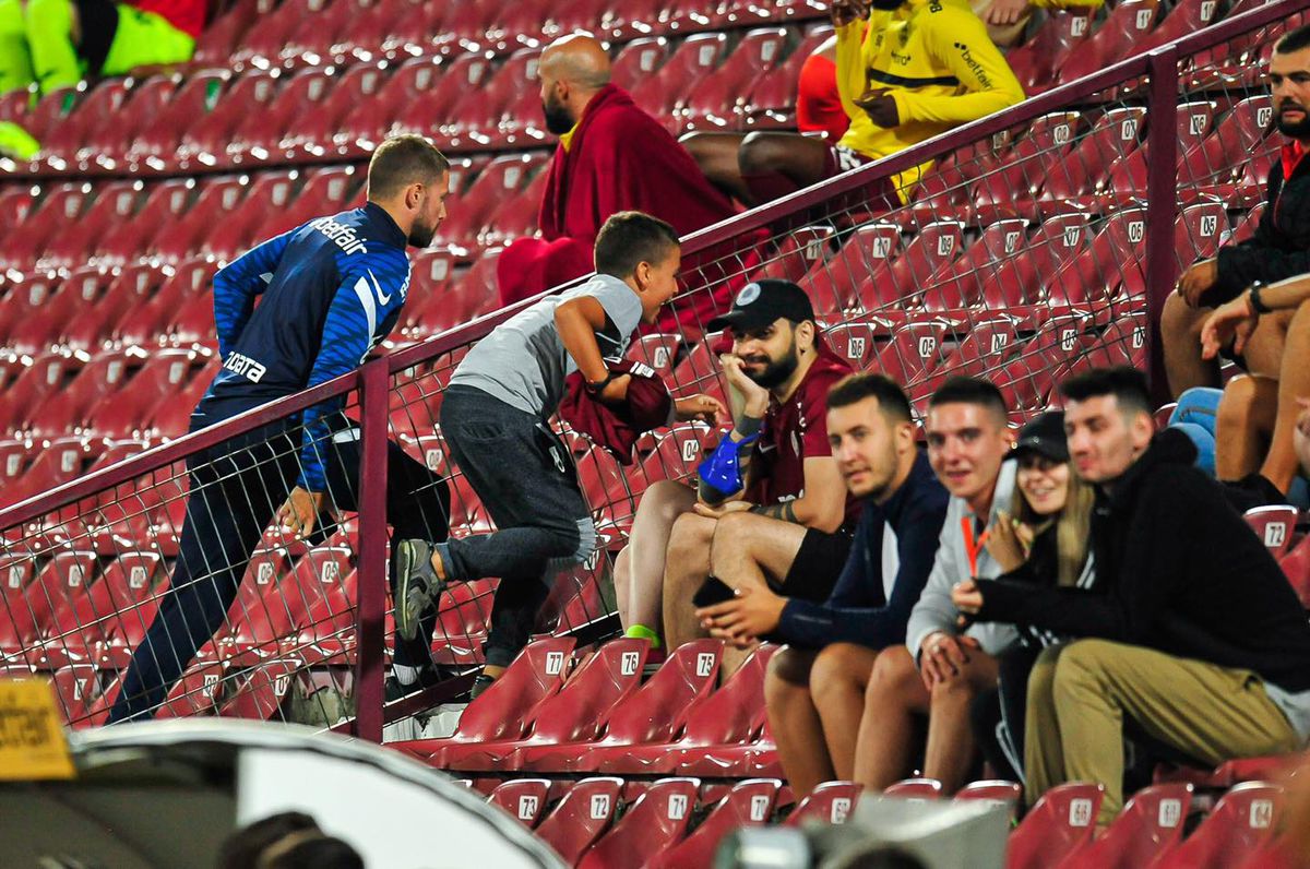 Gest superb făcut de Alibec după primul gol marcat pentru CFR Cluj