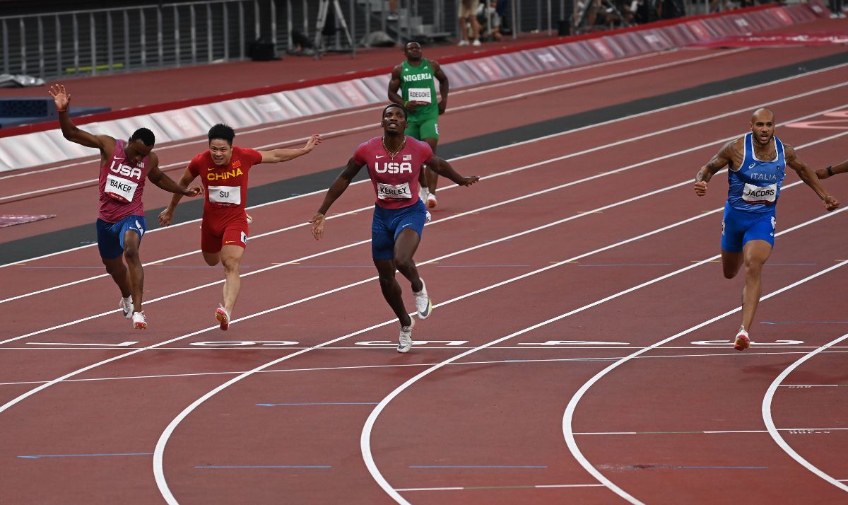 Finala 100m - Jocurile Olimpice 2020