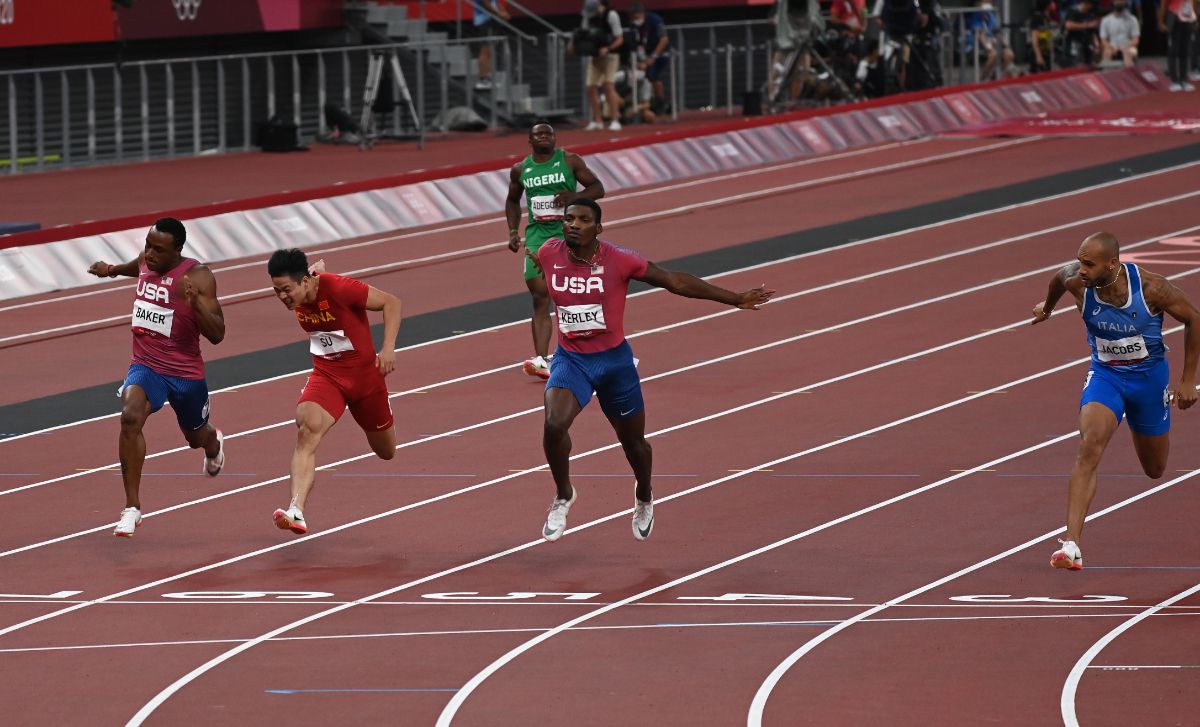 Finala 100m - Jocurile Olimpice 2020