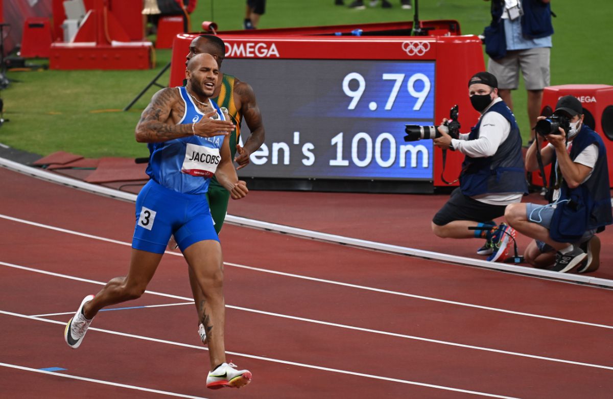 Finala 100m - Jocurile Olimpice 2020