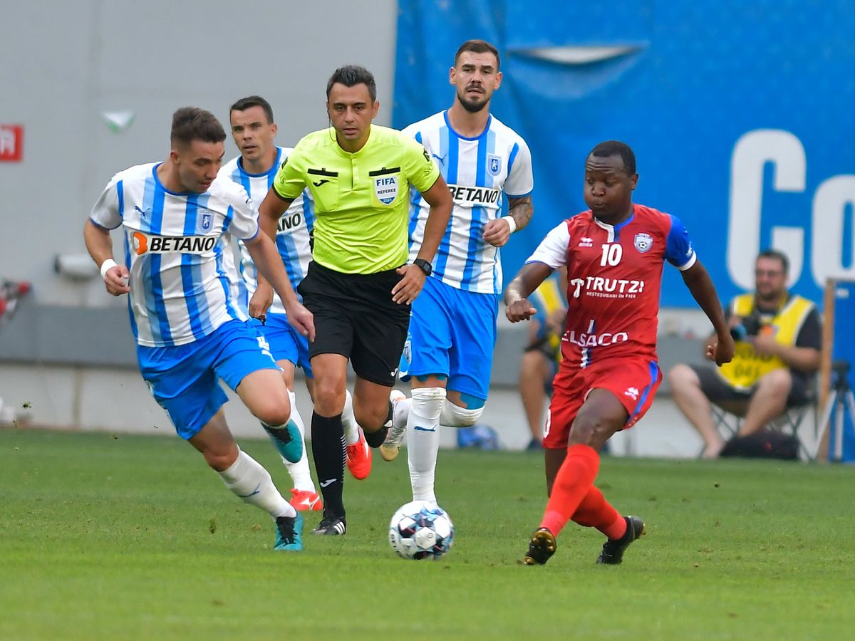 A uimit Bănia! Gol superb în CSU Craiova - FC Botoșani