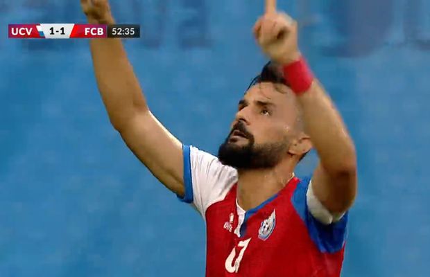 A uimit Bănia! Gol superb în CSU Craiova - FC Botoșani