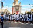 FOTO Protest al fanilor CSA Steaua la MApN 01.08.2022