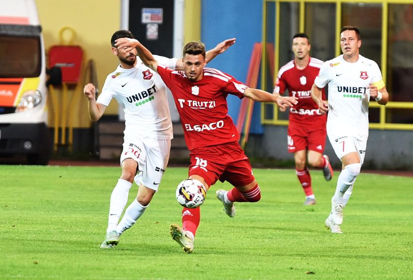FC Hermannstadt - FC Botoșani 1-1. Moldovenii ratează șansa unui