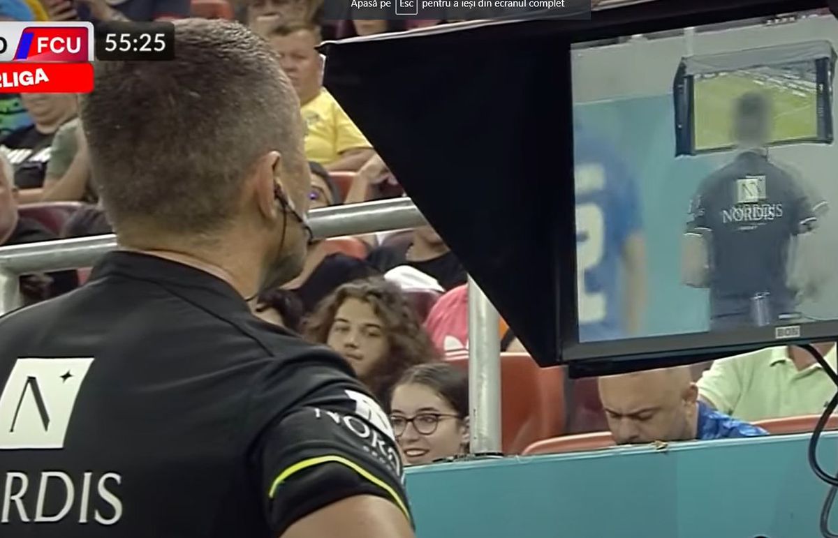 VAR-ul românesc face înconjurul lumii » Val de ironii după faza de cascadorii râsului din FCSB - FCU Craiova