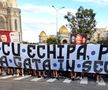 FOTO Protest al fanilor CSA Steaua la MApN 01.08.2022
