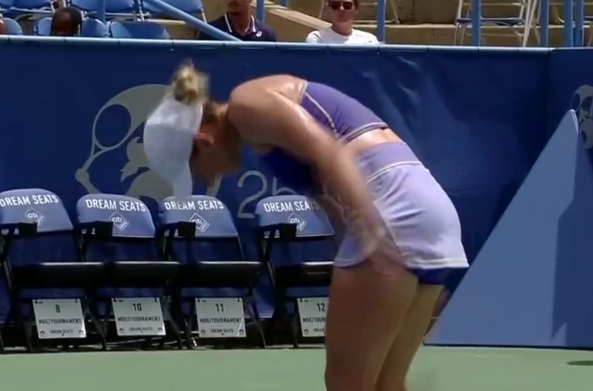 Simona Halep - Cristina Bucșa, turul 1 Washington