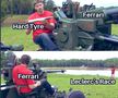 Val de ironii la adresa Ferrari, după dezastrul de la Hungaroring » Rivalii Hamilton și Verstappen, șocați: „Ce?!”