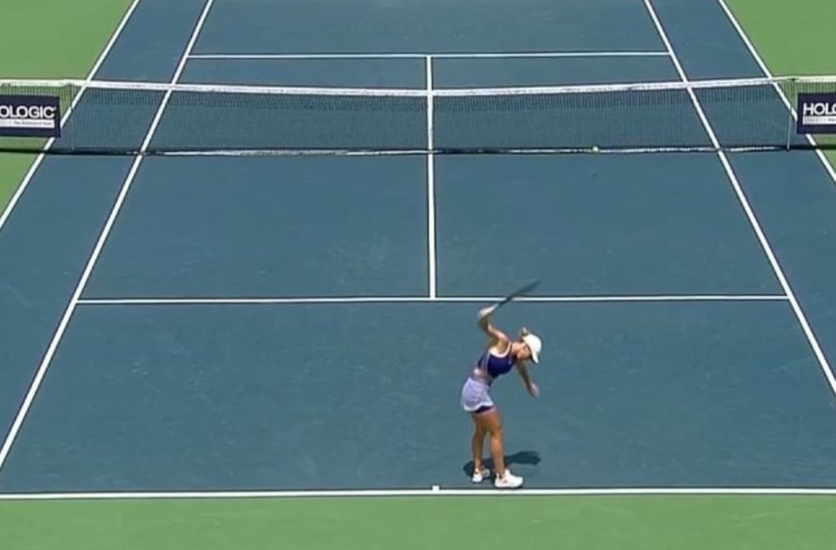 Simona Halep - Cristina Bucșa, turul 1 Washington