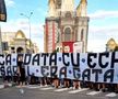 FOTO Protest al fanilor CSA Steaua la MApN 01.08.2022