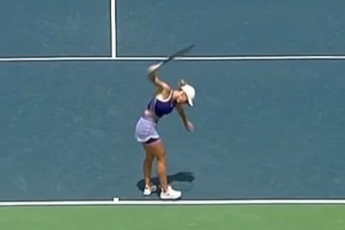 Simona Halep, criză de nervi la Washington » Și-a nimicit racheta